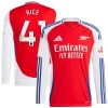 Original Fußballtrikot Arsenal Rice 41 Heimtrikot 2024-25 Langarm Für Herren